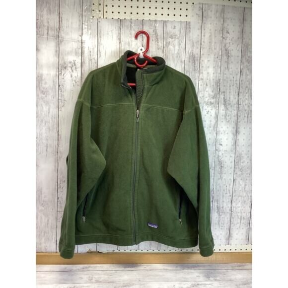 Patagonia Other - Preppy Streetwear Coquette Utility Patagonia Synchilla Jacket Green Size XL